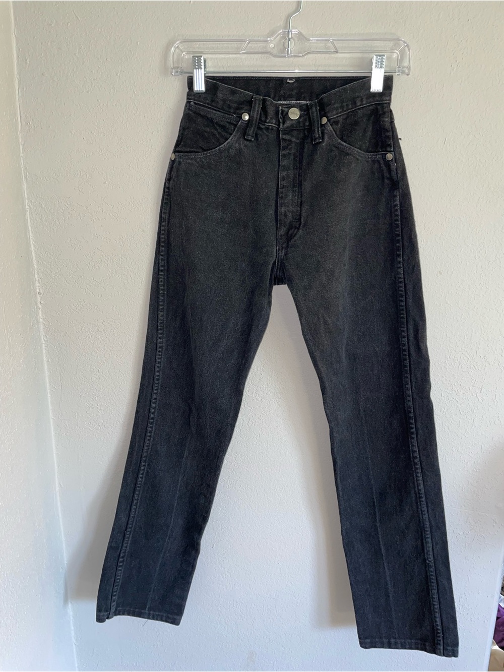 Vintage women’s Wrangler Black Jeans sz 1X30